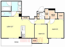 シャーメゾン エフフィールド 1階