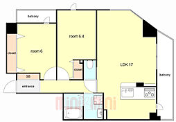 エーレックス西宮 9階