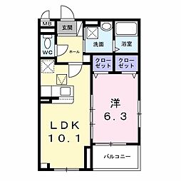 ヴィヴァレス松ノ内 1階