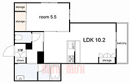 シャーメゾン甲子園口1丁目　レジデンス　イースト 2階