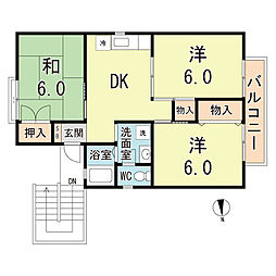 パセオ仁川 2階