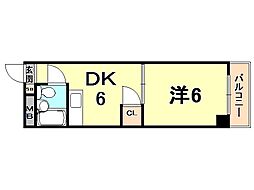 間取図画像 1DK