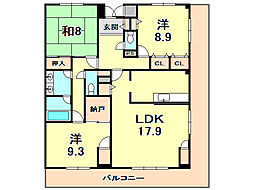 グランドメゾン苦楽園 4階