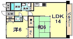 シェリール苦楽園I 3階