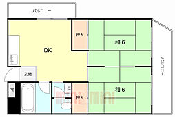 第2住吉苑 3階/2301