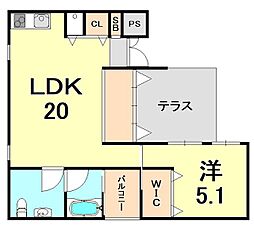ｔｅｒｒａｃｅ　ｇ 1階