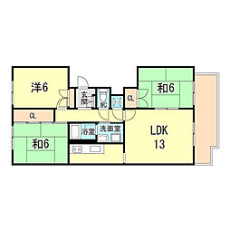 ハイツ芦屋 3階