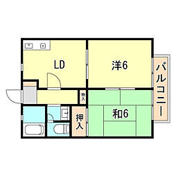 エトワール瓦坂 2階