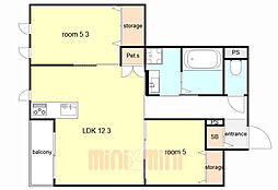 Ｌａ　ｖｉｔａ摂津本山 2階