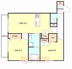 La vita摂津本山 3階