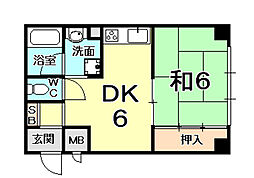 大丸ハイツ 4階