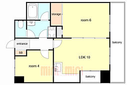 間取図画像 1SLDK