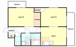 エムズコートII南 1階