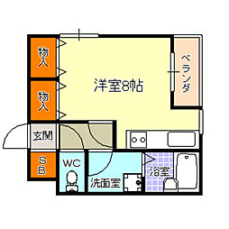 間取図画像 ワンルーム