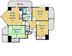 ル・パレ須磨 13階/1302