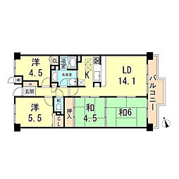 間取図画像 4LDK