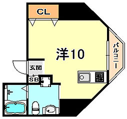 シティフラット六甲道 3階