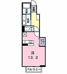 レーヴフロンスＢ 1階/102