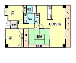 間取図画像 3LDK
