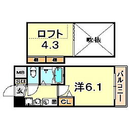 エステムコート三宮EASTポルトマーレ 2階