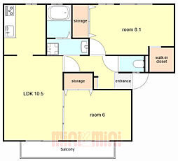 ガーデンハイツ 2階