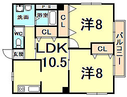 ドム・モンド 1階