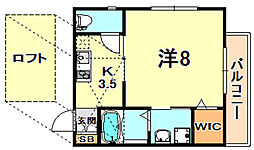 ＨＣフラッツ青谷ガーデン 2階