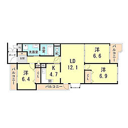 ロイヤル芦屋川 1階