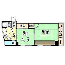 王子コーポ 4階