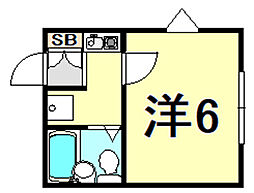 レックハウス 2階/2B