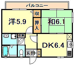 フレグランスセフィラ岡本 2階