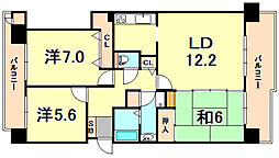 RICウエストコート四番街南棟2号館 7階/705