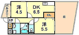 モンスフェール篠原北町 1階/102
