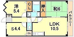グランドエクセル東灘 4階