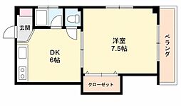 城村マンション 2階/205
