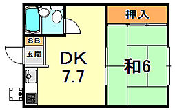 ドル深江 2階