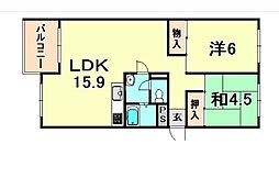 芦屋浜高層(高浜) 4階