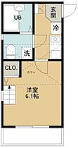 アメリカンリバティー所沢22 103 ｜ 埼玉県所沢市有楽町16-19（賃貸アパート1K・1階・18.91㎡） その2