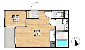 FUJISTA所沢20 301 ｜ 埼玉県所沢市旭町2-6（賃貸アパート1LDK・3階・25.26㎡） その2