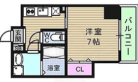 レジデンス心斎橋  ｜ 大阪府大阪市中央区南船場１丁目（賃貸マンション1K・3階・24.82㎡） その2