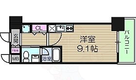 ISM谷町六丁目  ｜ 大阪府大阪市中央区安堂寺町２丁目1番7号（賃貸マンション1R・6階・25.20㎡） その2