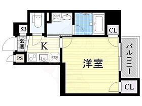 キャピトル大手通  ｜ 大阪府大阪市中央区大手通２丁目（賃貸マンション1K・2階・23.28㎡） その2