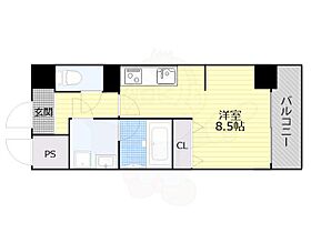 グランデュール大今里西2  ｜ 大阪府大阪市東成区大今里西３丁目（賃貸マンション1R・9階・25.30㎡） その2