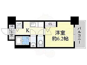 グラマシー心斎橋東  ｜ 大阪府大阪市中央区松屋町住吉（賃貸マンション1K・12階・24.00㎡） その2