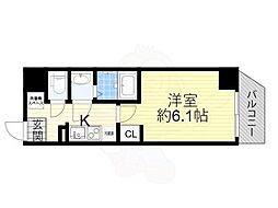 SOARIMAZATO 1Kの間取図画像