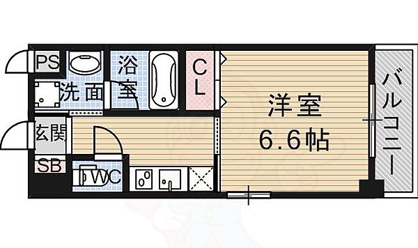 キセラコートWAKO 305｜兵庫県川西市火打１丁目(賃貸マンション1K・3階・24.82㎡)の写真 その2