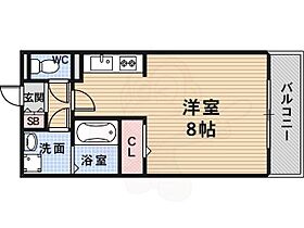 フォレストコート逆瀬川 302 ｜ 兵庫県宝塚市伊孑志１丁目（賃貸アパート1R・3階・29.80㎡） その2