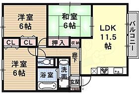 フィルグリーン  ｜ 兵庫県川西市新田２丁目10番1号（賃貸アパート3LDK・1階・68.45㎡） その2