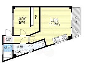 メゾン加茂 407 ｜ 兵庫県川西市下加茂１丁目29番1号（賃貸マンション1LDK・4階・42.10㎡） その2