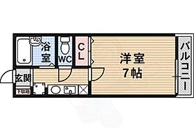 メゾンこうき 201 ｜ 兵庫県川西市南花屋敷１丁目11番7号（賃貸アパート1K・2階・20.25㎡） その2